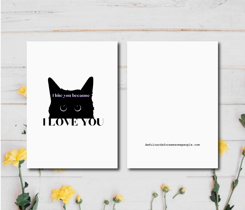 Anytime Card | Cheerful Friends | Romantic Gifts | Quirky Romantic Greeting | Unique Friendship Hearts Cards | Adorable Girlfriend