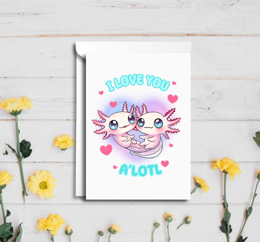 Anytime Card | Cheerful Friends | Romantic Gifts | Quirky Romantic Greeting | Unique Friendship Hearts Cards | Adorable Girlfriend