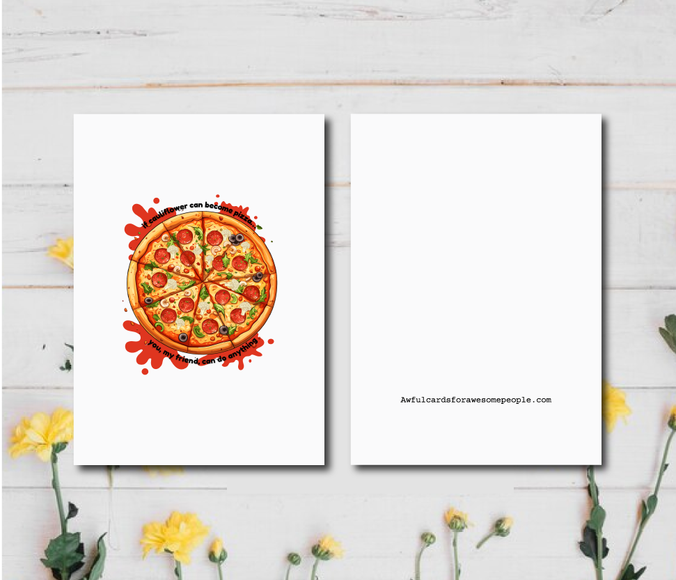 Anytime Card | Cheerful Friends | Romantic Gifts | Quirky Romantic Greeting | Unique Friendship Hearts Cards | Adorable Girlfriend