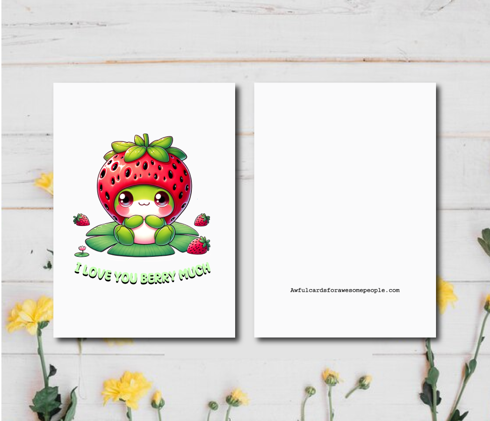 Anytime Card | Cheerful Friends | Romantic Gifts | Quirky Romantic Greeting | Unique Friendship Hearts Cards | Adorable Girlfriend