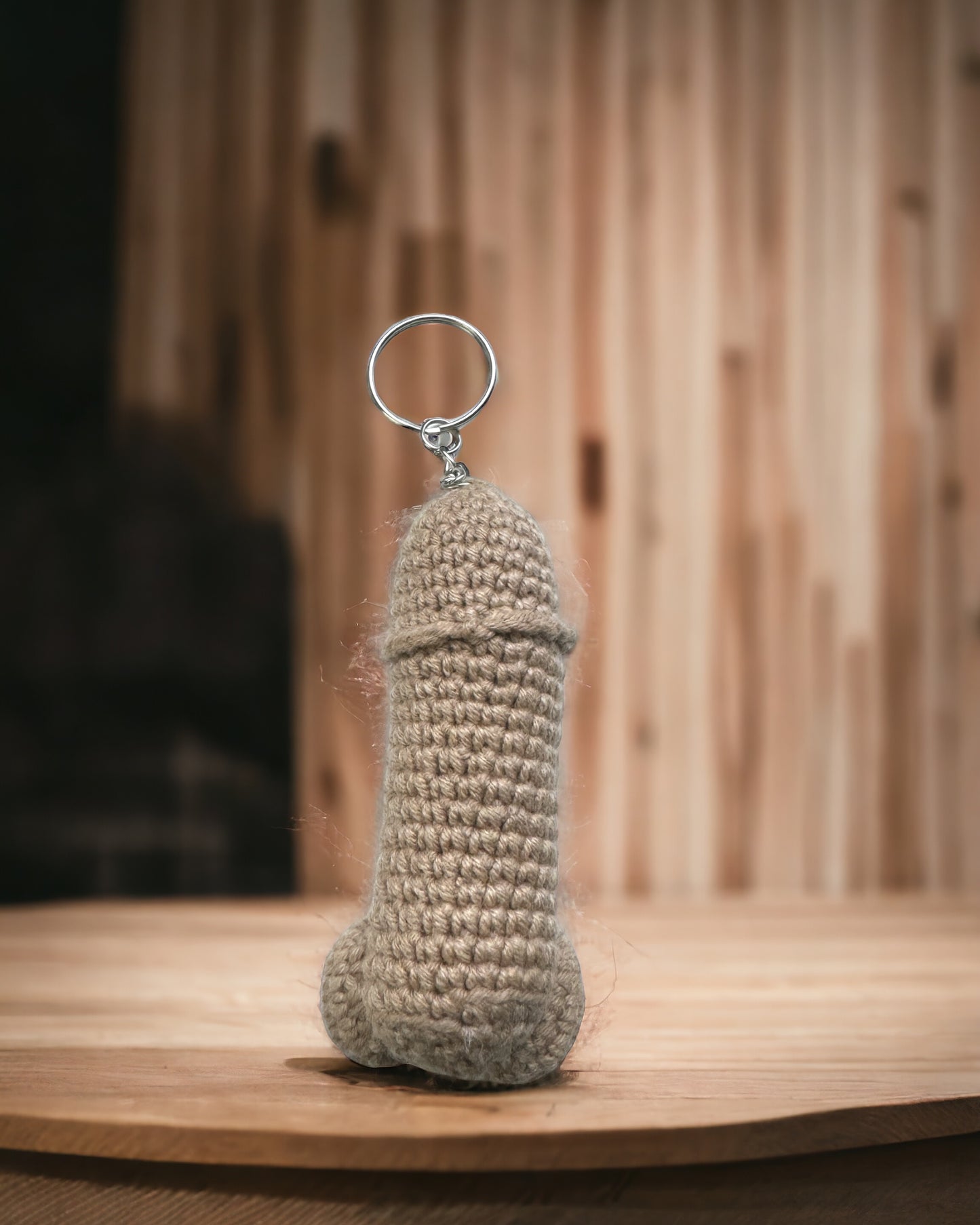 Crotchet Keychains | Handmade Gift For Her | Snazzy Personalized Charm | Unique Fantasy | Funny Present For Him | Snarky Adult Gift