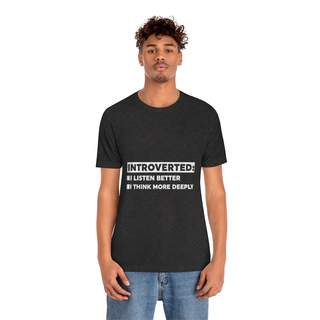 Unisex Jersey Short Sleeve Tee