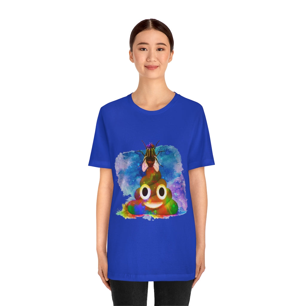 Fly Poop Unisex Jersey Short Sleeve Tee