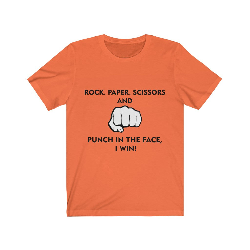 Unisex Jersey Short Sleeve Tee - Rock Paper Scissors