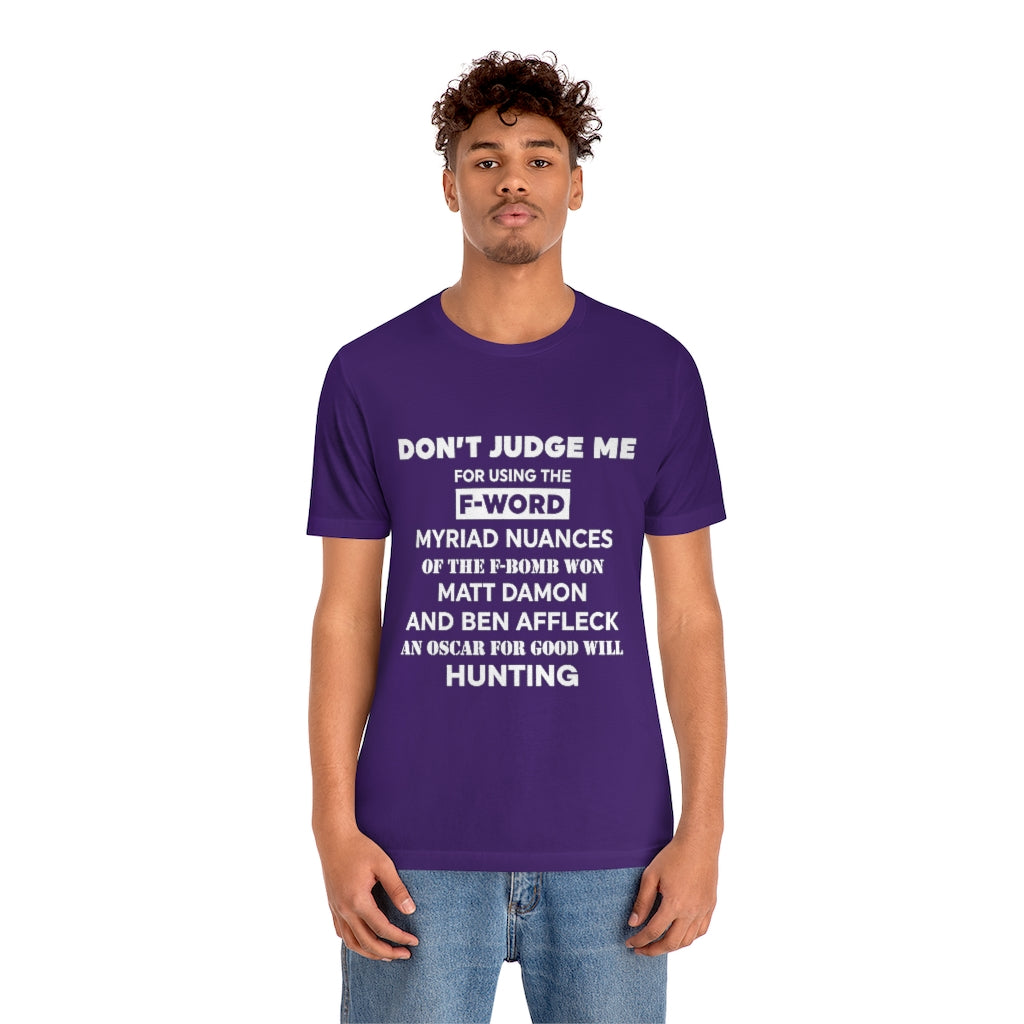 Unisex Jersey Short Sleeve Tee