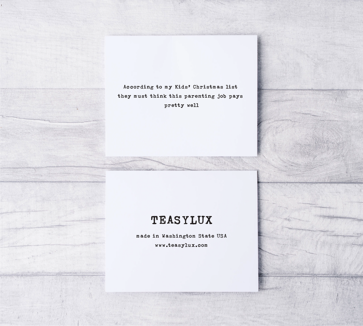 Christmas Cards | Awful Festive Card | Festive Season | Charm Love Gift | Snarky Appreciation | Joyful Thank You | Family Santa Clause Women