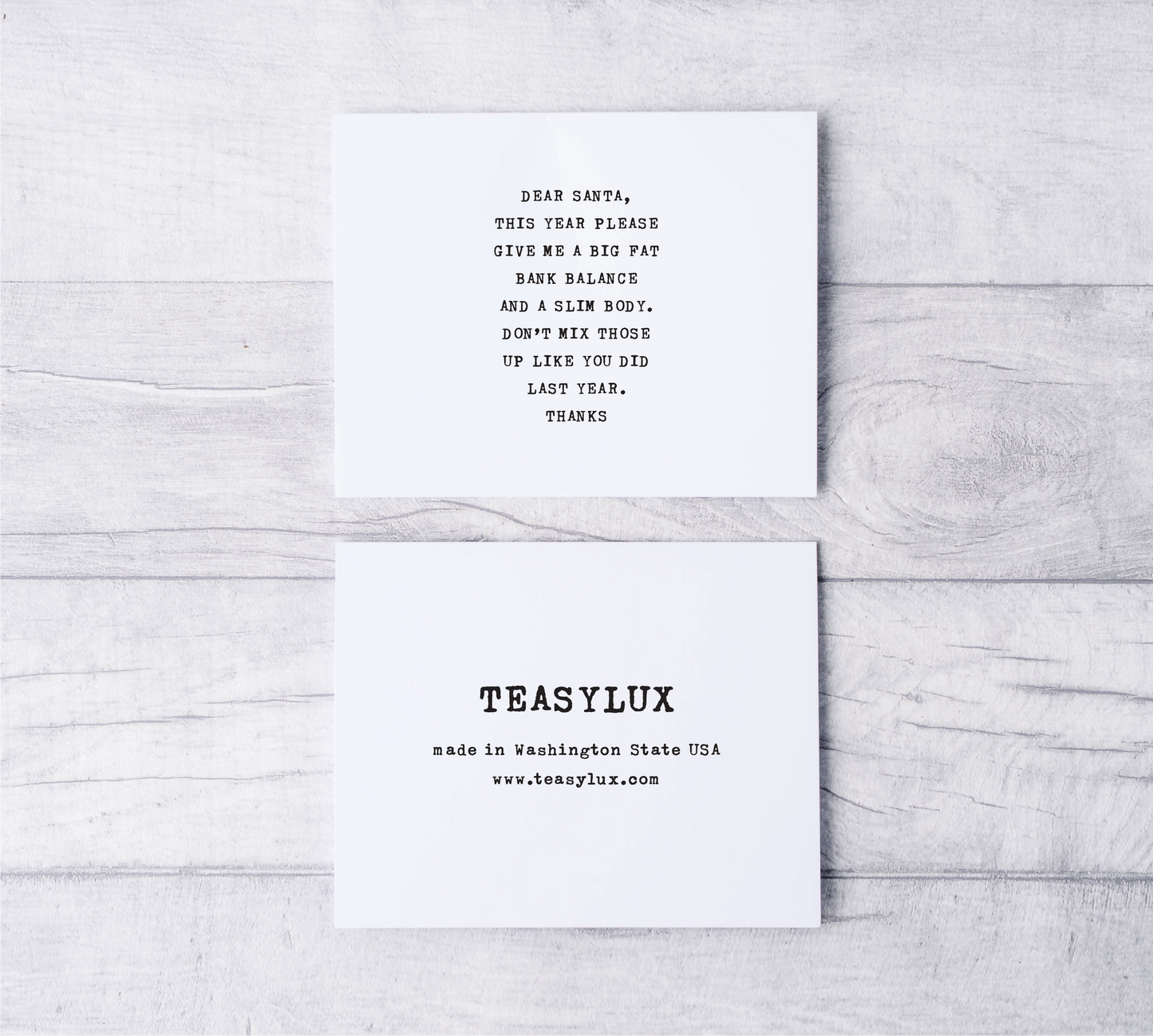 Christmas Cards | Awful Festive Card | Festive Season | Charm Love Gift | Snarky Appreciation | Joyful Thank You | Family Santa Clause Women