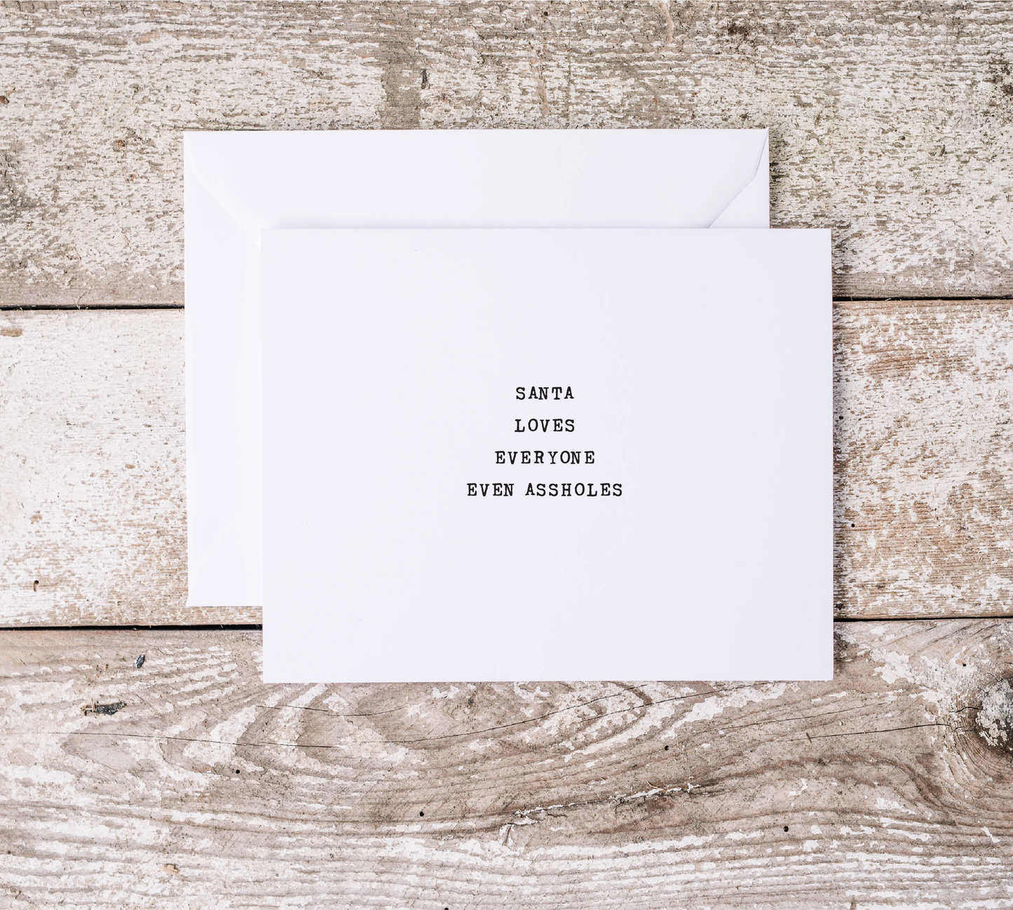 Christmas Cards | Awful Festive Card | Festive Season | Charm Love Gift | Snarky Appreciation | Joyful Thank You | Family Santa Clause Women