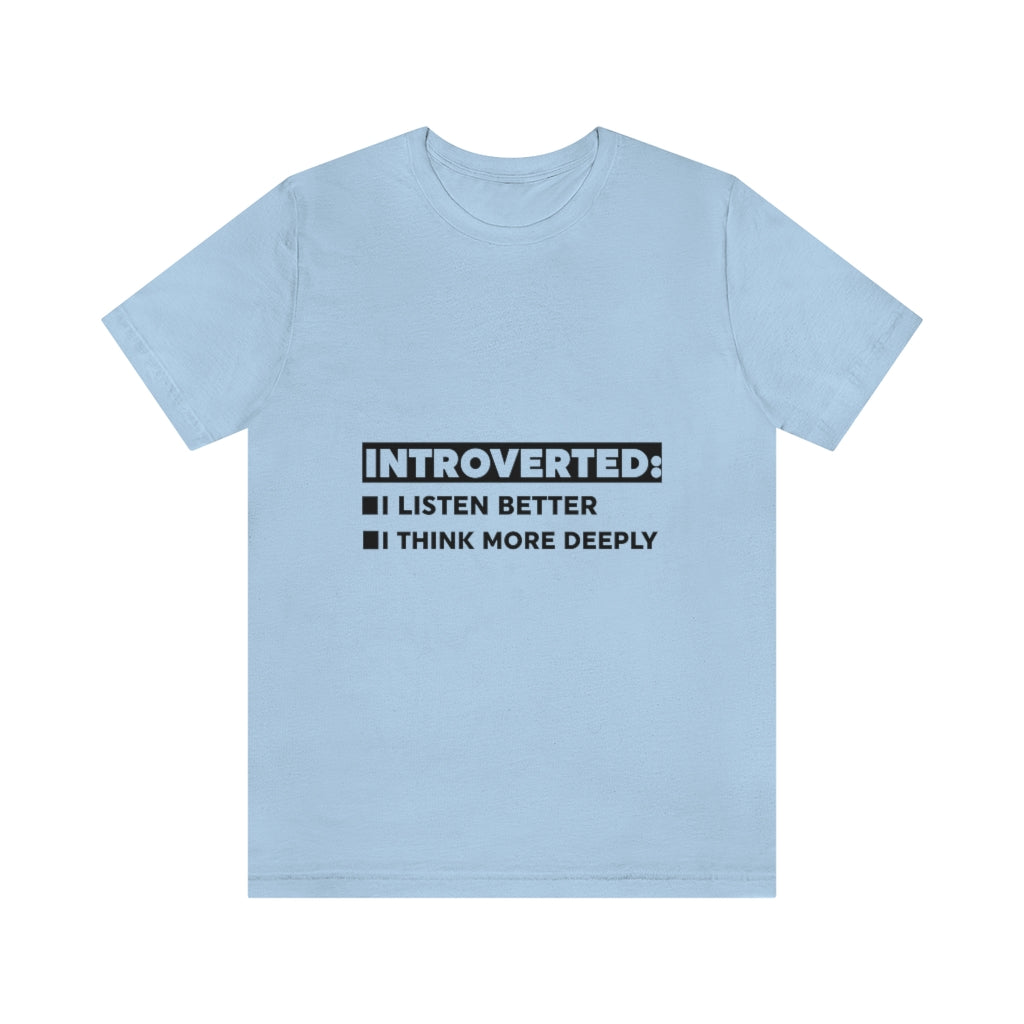 Unisex Jersey Short Sleeve Tee