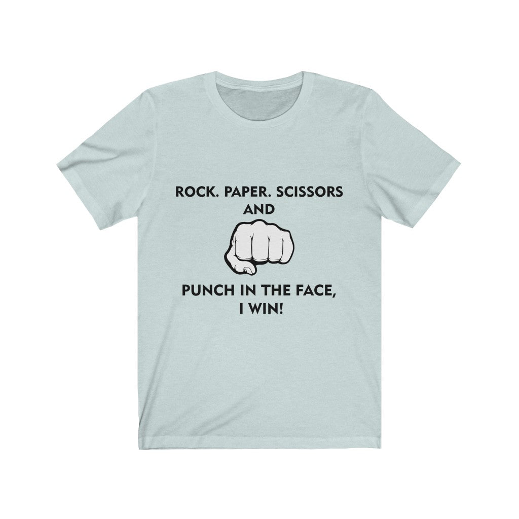 Unisex Jersey Short Sleeve Tee - Rock Paper Scissors
