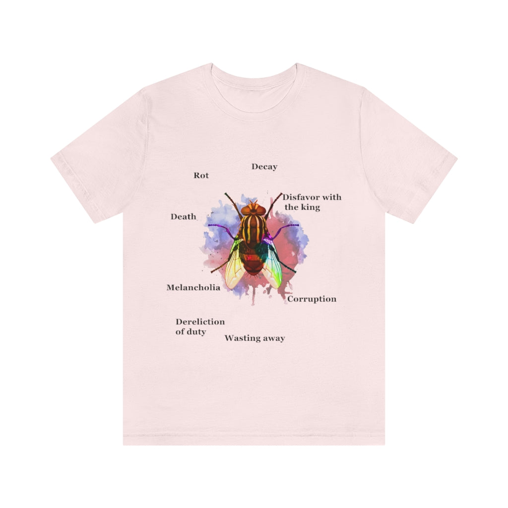 Fly Characteristics Unisex Jersey Short Sleeve Tee