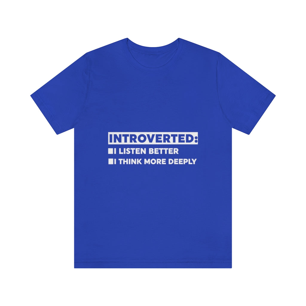Unisex Jersey Short Sleeve Tee