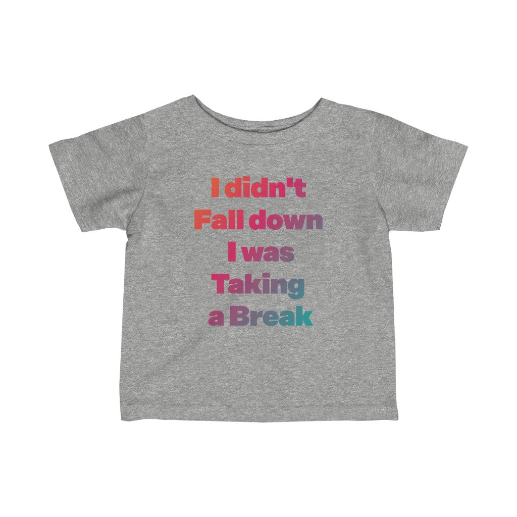 Infant Fine Tee | Bodysuits Outfits | Adorable Floral Trendy Tops | Gender-Neutral | Custom Weird Baby Clothes | Sweet Vintage