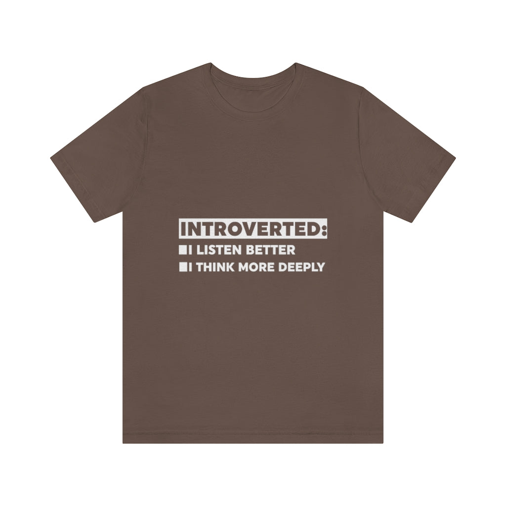 Unisex Jersey Short Sleeve Tee
