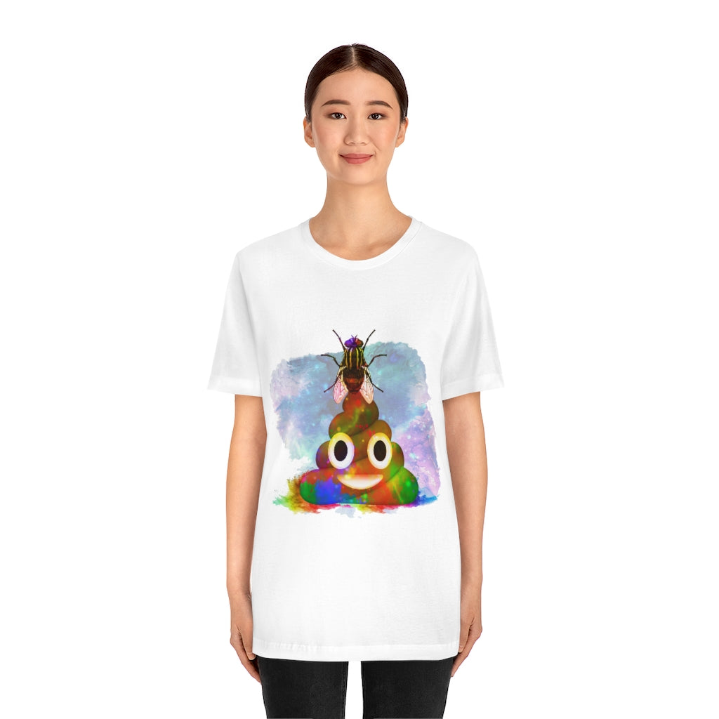Fly Poop Unisex Jersey Short Sleeve Tee