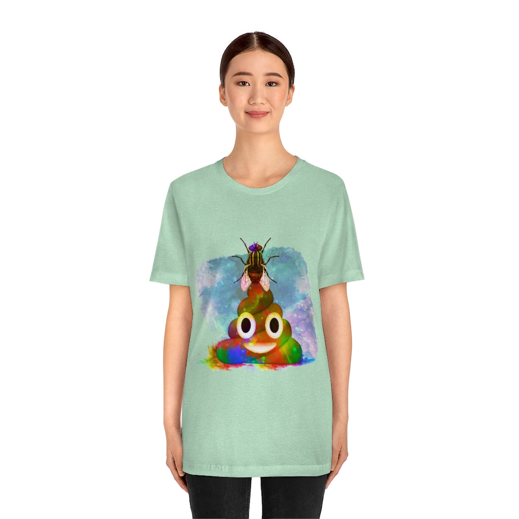 Fly Poop Unisex Jersey Short Sleeve Tee