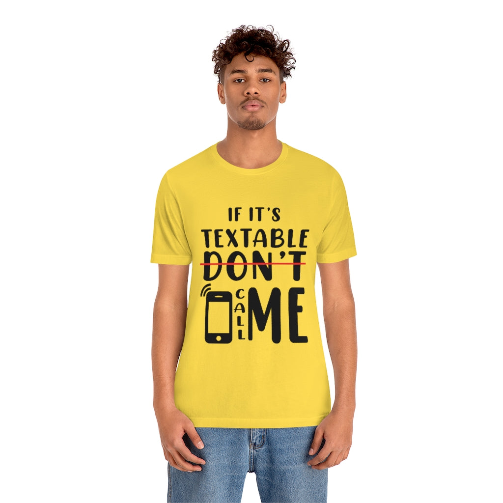 Unisex Jersey Short Sleeve Tee