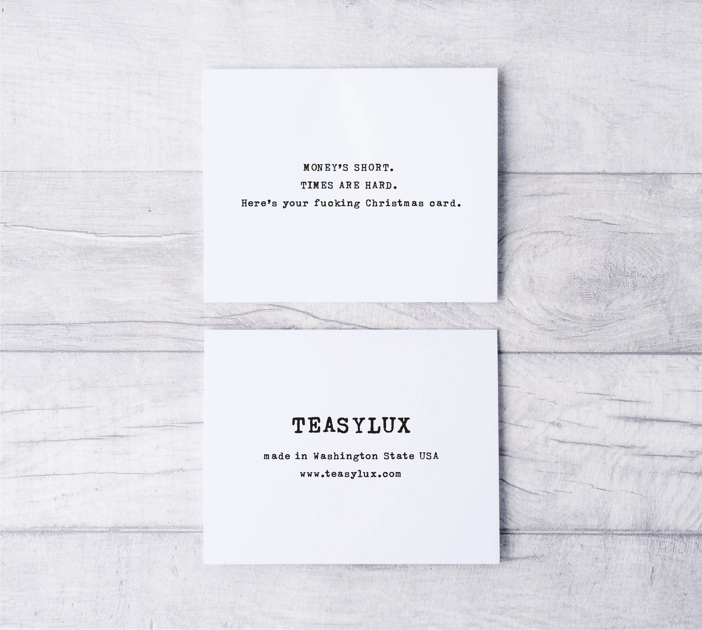 Christmas Cards | Awful Festive Card | Festive Season | Charm Love Gift | Snarky Appreciation | Joyful Thank You | Family Santa Clause Women