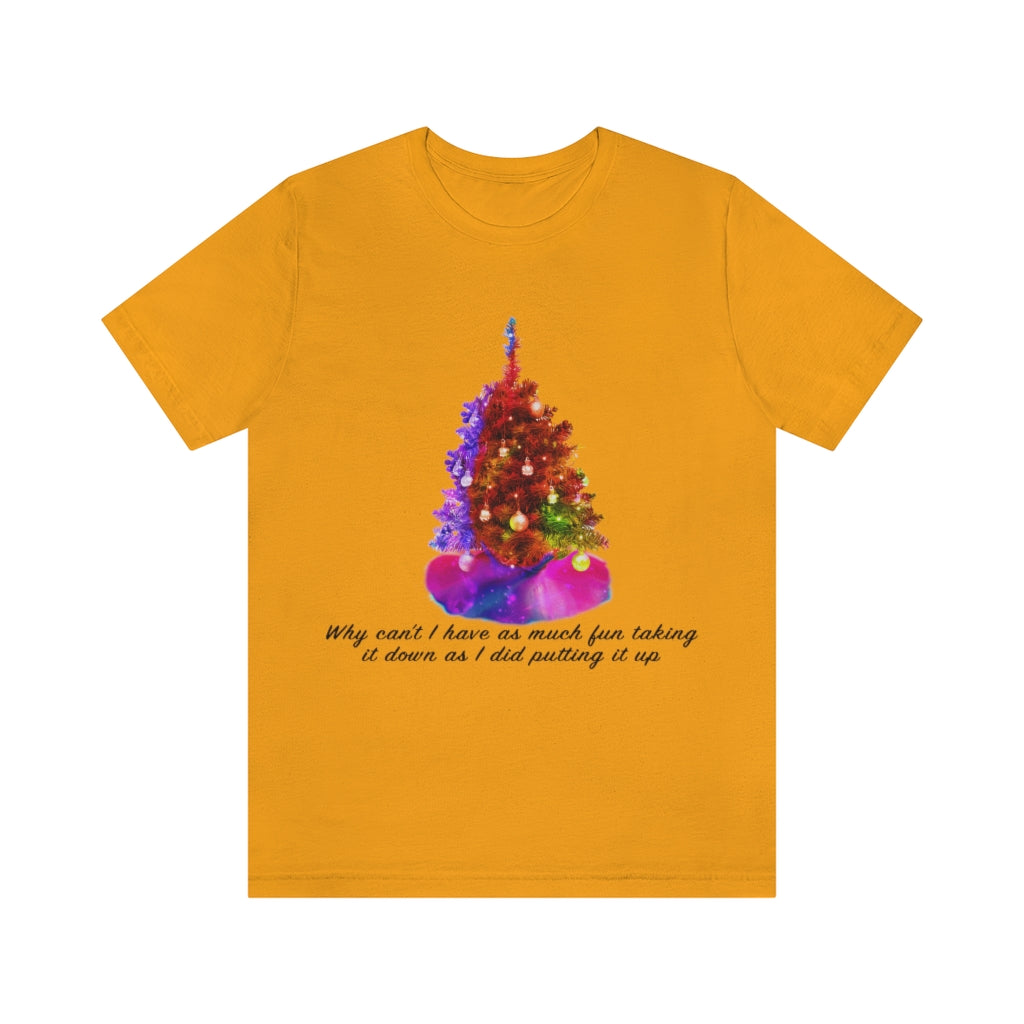 Christmas Tree Unisex Jersey Short Sleeve T-shirt