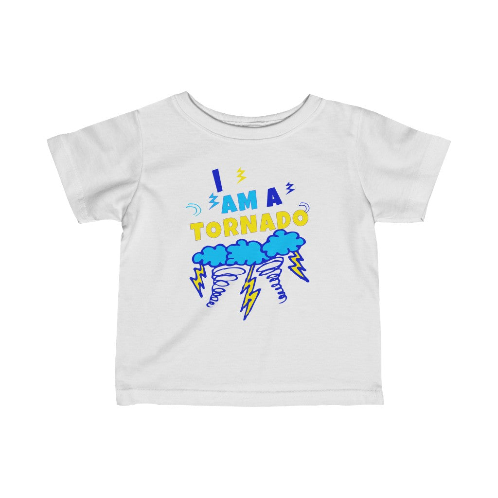 Infant Fine Tee | Bodysuits Outfits | Adorable Floral Trendy Tops | Gender-Neutral | Custom Weird Baby Clothes | Embroidered Vintage