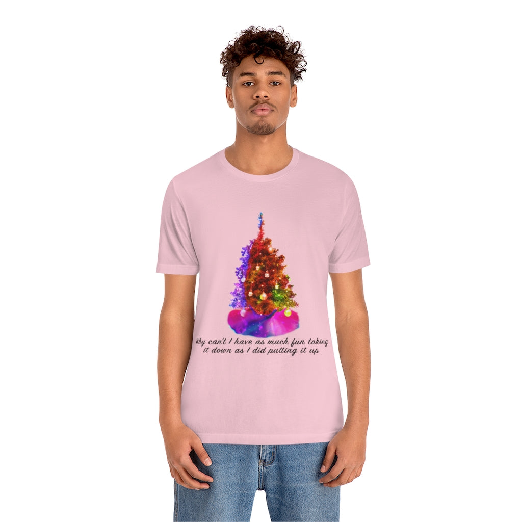 Christmas Tree Unisex Jersey Short Sleeve T-shirt