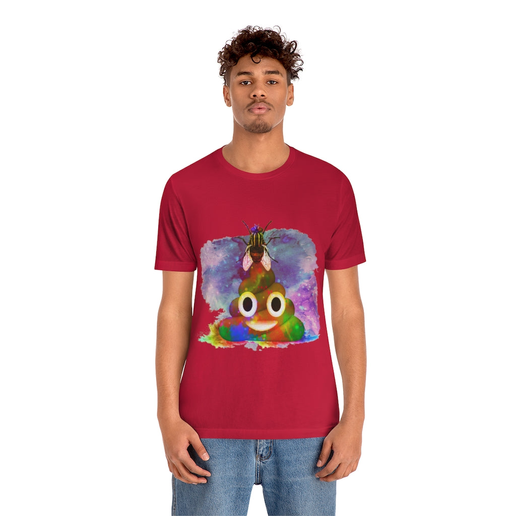 Fly Poop Unisex Jersey Short Sleeve Tee