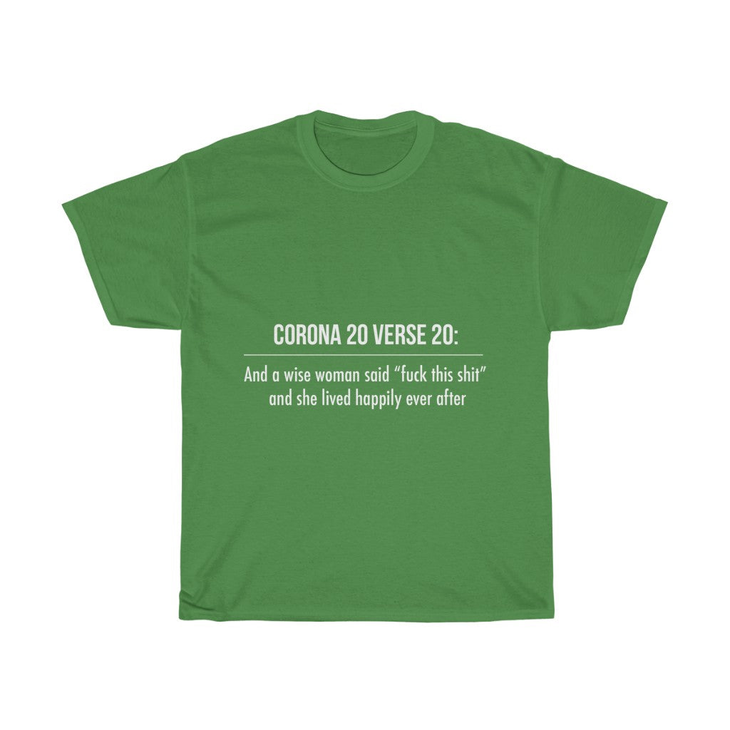 Unisex Heavy Cotton Tee - Corona 20 verse 20