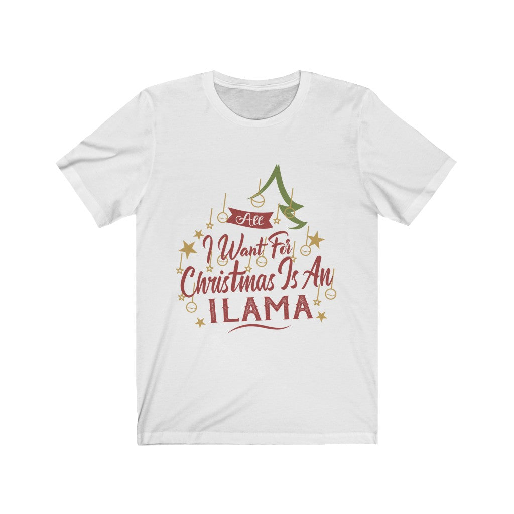 All I want for Christmas is an ILama t-shirt