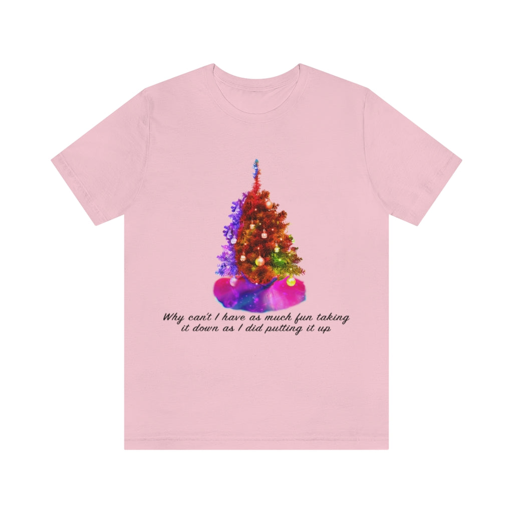 Christmas Tree Unisex Jersey Short Sleeve T-shirt