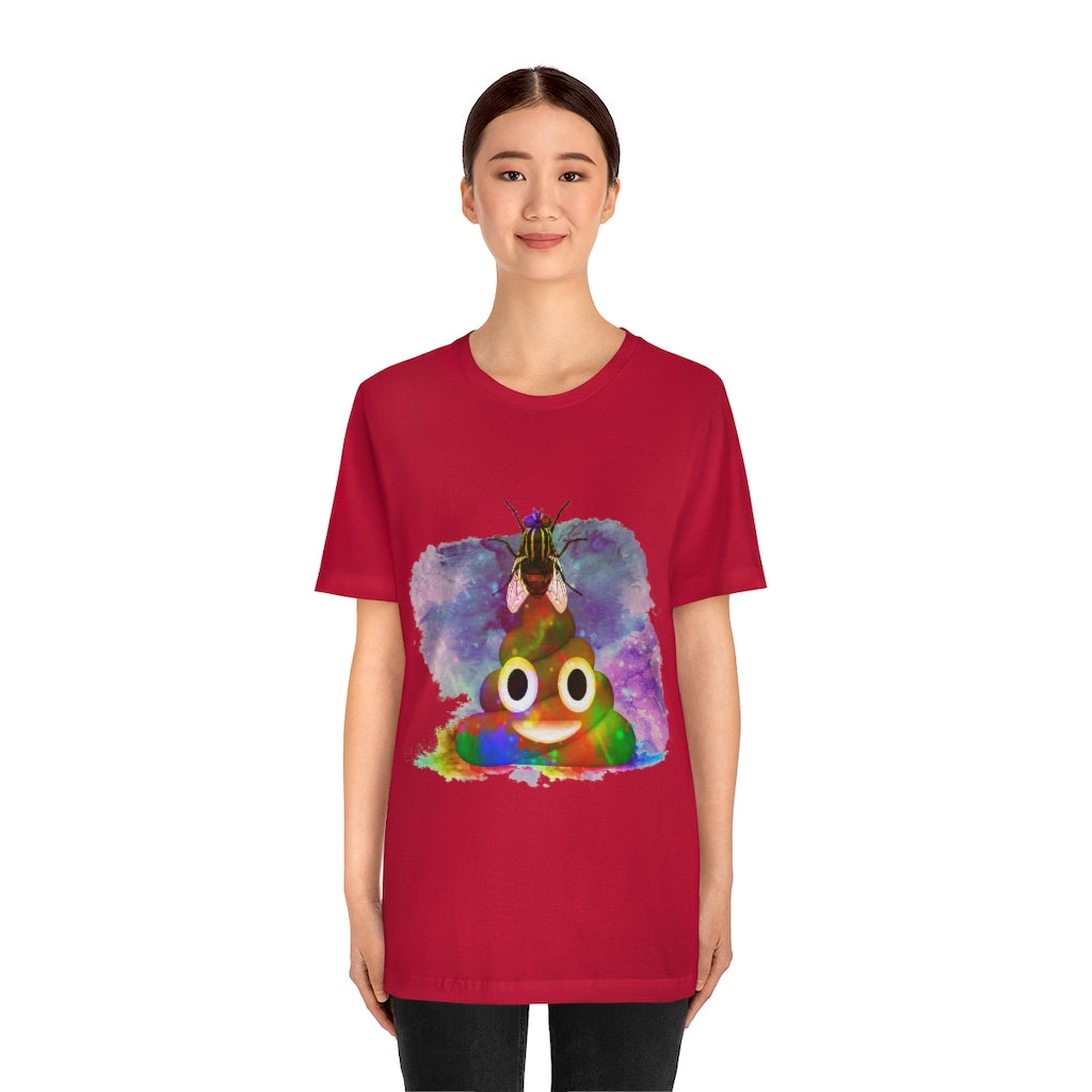 Fly Poop Unisex Jersey Short Sleeve Tee
