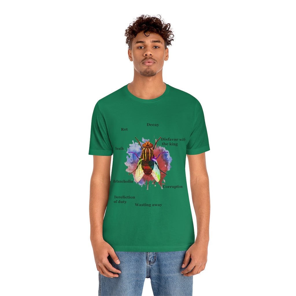 Fly Characteristics Unisex Jersey Short Sleeve Tee