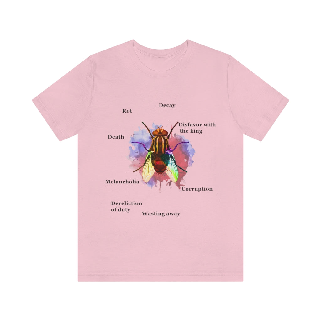 Fly Characteristics Unisex Jersey Short Sleeve Tee
