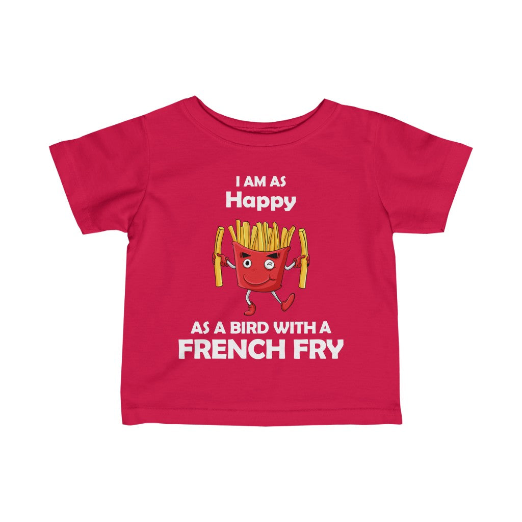 Infant Fine Tee | Bodysuits Outfits | Adorable Floral Trendy Tops | Gender-Neutral | Custom Weird Baby Clothes | Embroidered Vintage