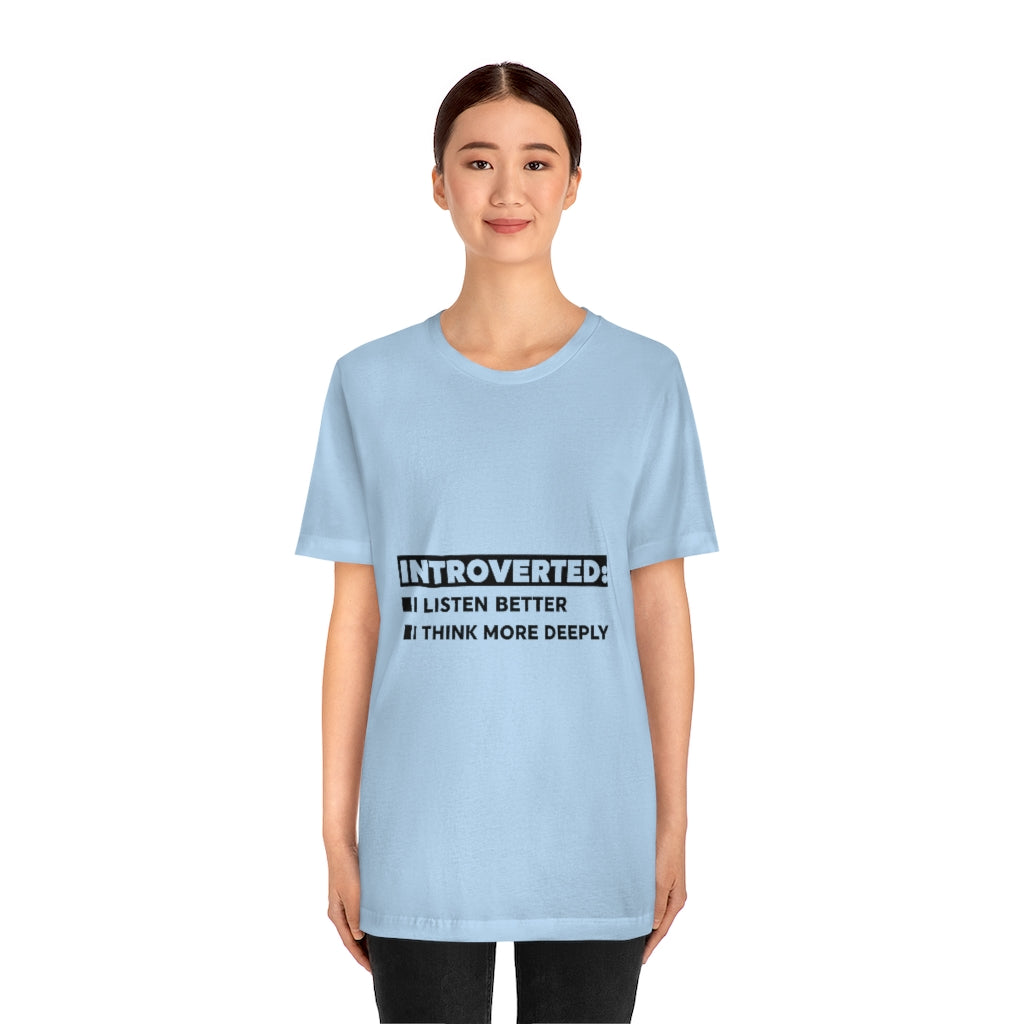 Unisex Jersey Short Sleeve Tee