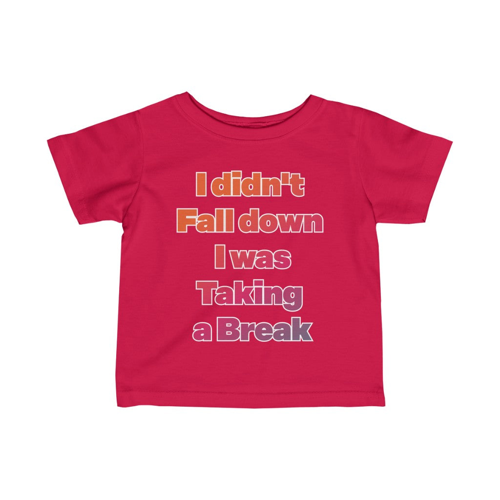 Infant Fine Tee | Bodysuits Outfits | Adorable Floral Trendy Tops | Gender-Neutral | Custom Weird Baby Clothes | Embroidered Vintage