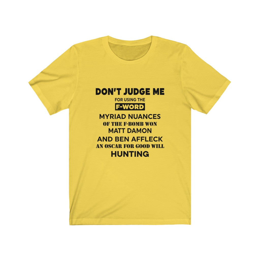 Unisex Jersey Short Sleeve Tee