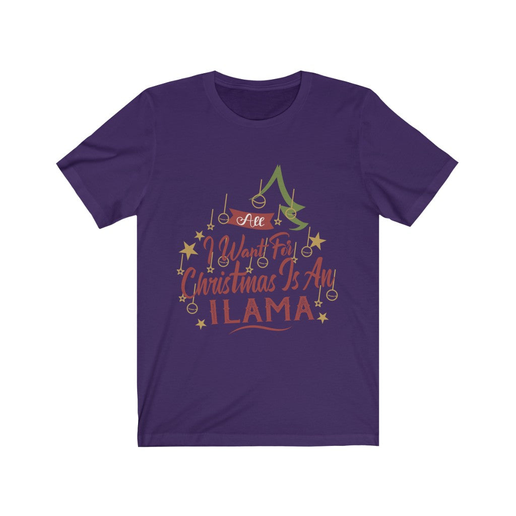 All I want for Christmas is an ILama t-shirt