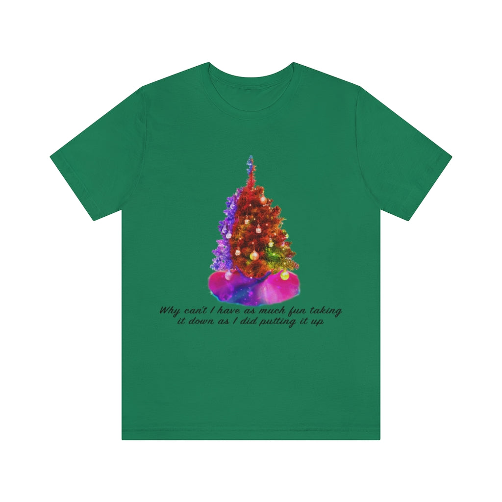 Christmas Tree Unisex Jersey Short Sleeve T-shirt