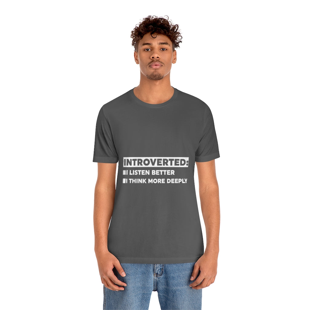 Unisex Jersey Short Sleeve Tee