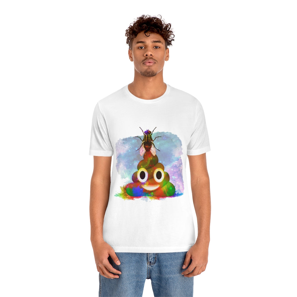 Fly Poop Unisex Jersey Short Sleeve Tee