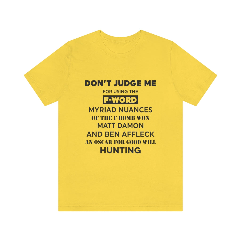Unisex Jersey Short Sleeve Tee