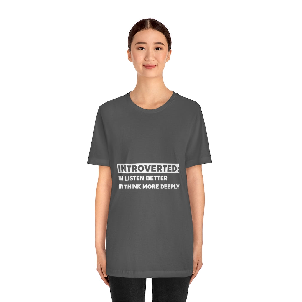 Unisex Jersey Short Sleeve Tee