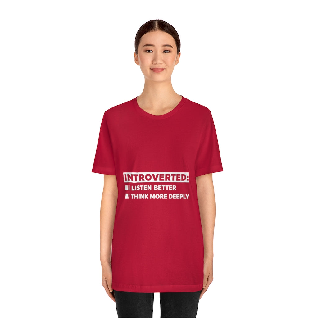 Unisex Jersey Short Sleeve Tee