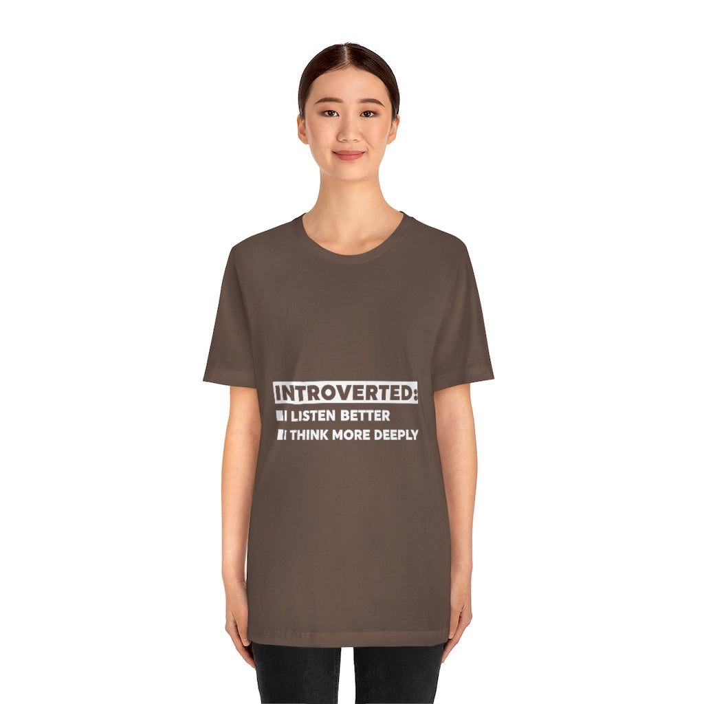 Unisex Jersey Short Sleeve Tee