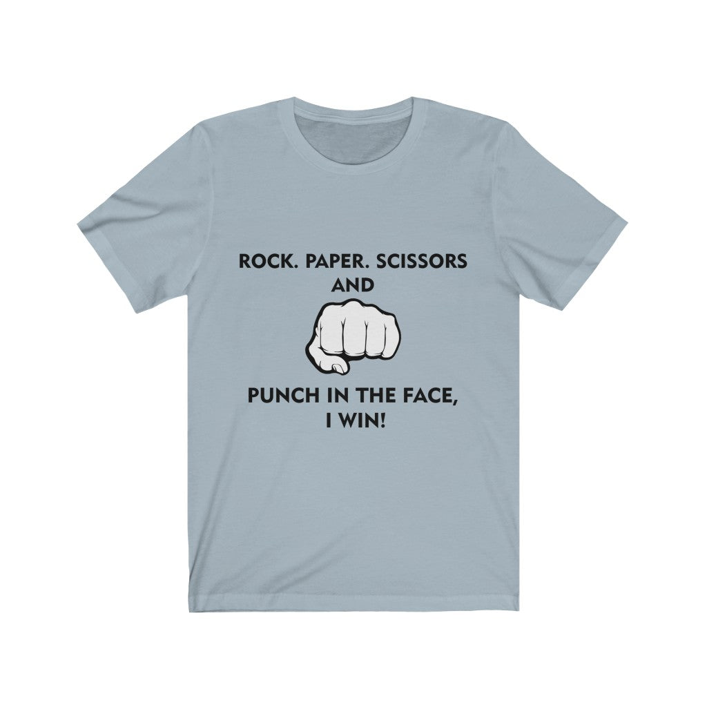 Unisex Jersey Short Sleeve Tee - Rock Paper Scissors