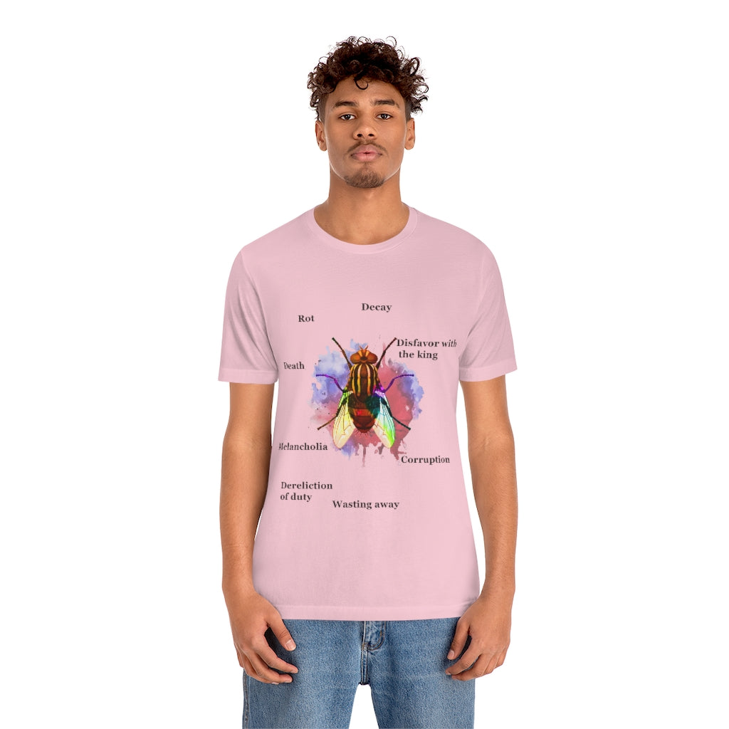 Fly Characteristics Unisex Jersey Short Sleeve Tee