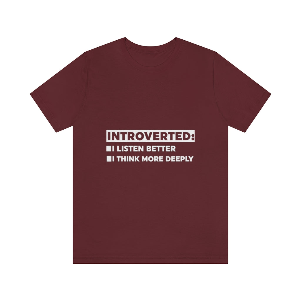 Unisex Jersey Short Sleeve Tee