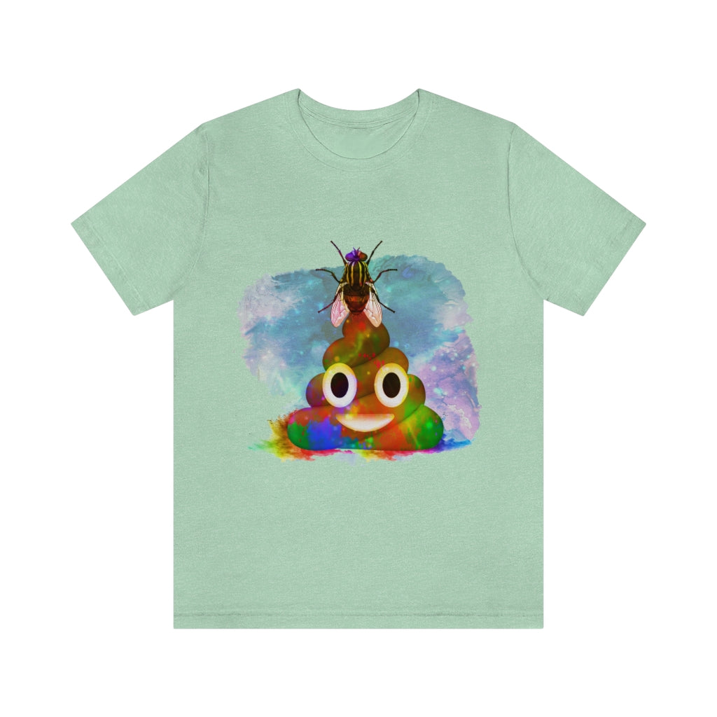 Fly Poop Unisex Jersey Short Sleeve Tee