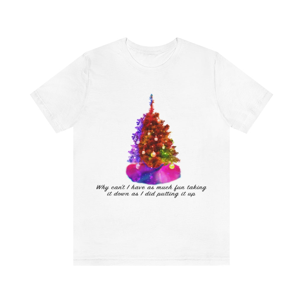 Christmas Tree Unisex Jersey Short Sleeve T-shirt