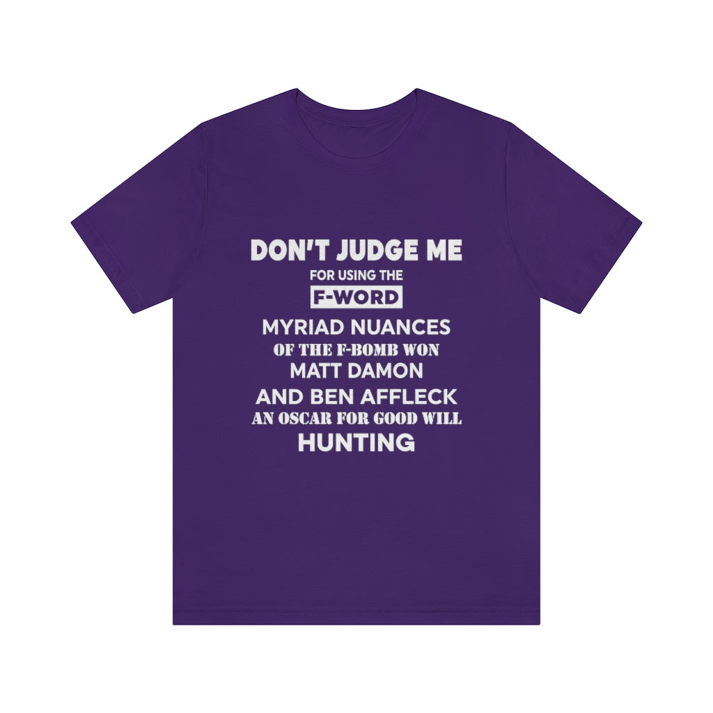 Unisex Jersey Short Sleeve Tee